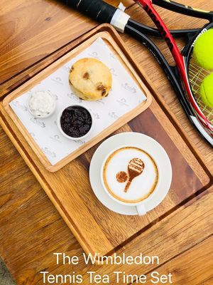 Tennis tea time set at Booster Deli & Cafe in Phuket