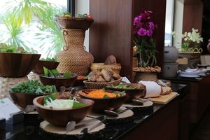 Buffet Table at DiLite Restaurant in Phuket