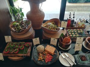 Starters and salads at DiLite Restaurant in Phuket