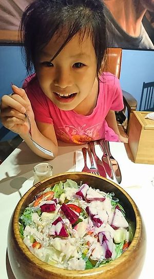 Fruit & berries salad at Happy Green - Tainan Wei Le Lu in Tainan