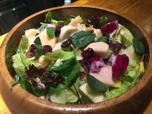 Fruit & berries salad at Happy Green - Tainan Wei Le Lu in Tainan