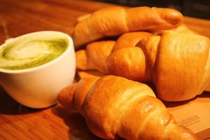 Vegan Croissant 純素牛角麵包 at Happy Green - Tainan Wei Le Lu in Tainan
