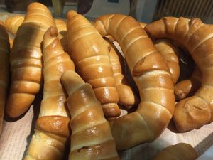 Vegan croissants at Happy Green - Tainan Wei Le Lu in Tainan