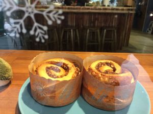 Cinnamon roll at Happy Green - Tainan Wei Le Lu in Tainan