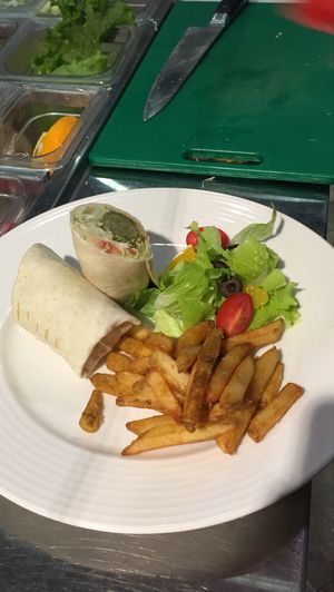 Falafel Combo at Happy Green - Tainan Wei Le Lu in Tainan