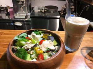 Salade Cesar at Happy Green - Tainan Wei Le Lu in Tainan