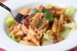 Sun-dried Tomato Pasta 日曬蕃茄義大利麵 at Happy Green - Tainan Wei Le Lu in Tainan