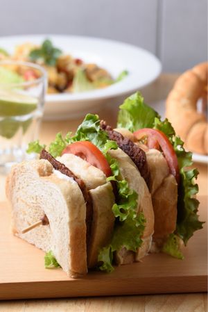 Tempeh BLT 天貝三明治 at Happy Green - Tainan Wei Le Lu in Tainan