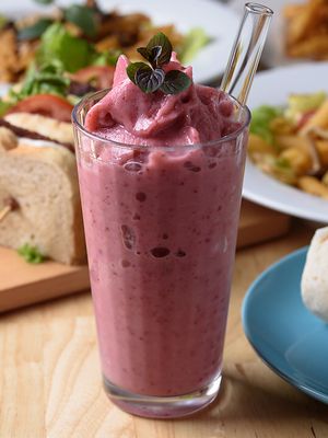 Pink Amour Smoothie 戀愛滋味果昔 at Happy Green - Tainan Wei Le Lu in Tainan