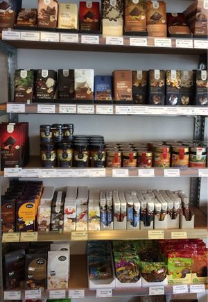 Fair Trade chocolate and other sweet things at Eine Welt Laden in Filderstadt
