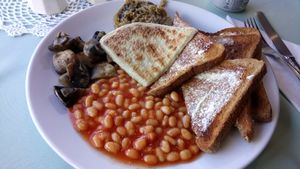 Vegan Breakfast. at Pots in Falkirk