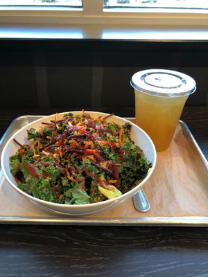 Sriracha Ginger Tofu & Quinoa, my grotto entrée from CoreLife at CoreLife Eatery in Indianapolis