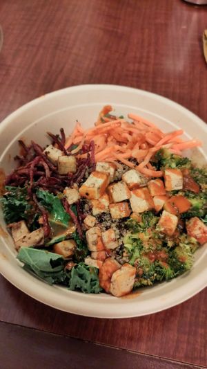 Sriracha Ginger Tofu Bowl at CoreLife Eatery in Indianapolis
