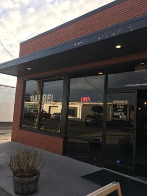 Store front at Barrel 17 in Virginia Beach