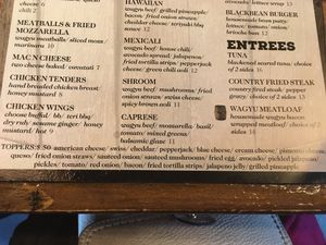 Topping options at Barrel 17 in Virginia Beach