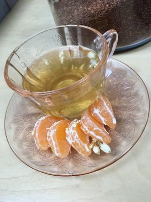 Loose leaf tea at The Kettle Cafe in Ocean Springs