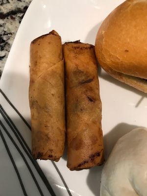 Vegan Golden Rolls at Bodhi Viet Vegan in Austin