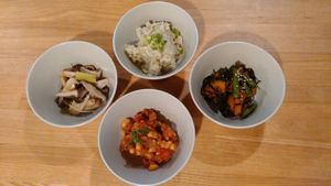 Vegan snacks from 4pm:) at Kuppila in Nara