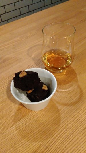 Vegan soy-free brownies at Kuppila in Nara