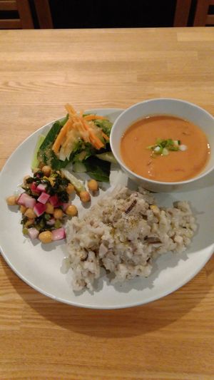 Vegan set lunch at Kuppila in Nara