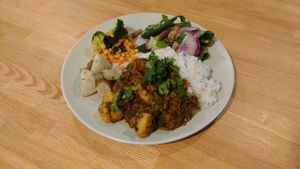 Today's set lunch at Kuppila in Nara