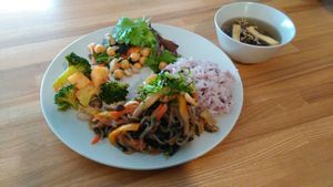 The set lunch on 19 Feb. at Kuppila in Nara