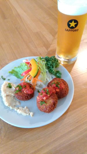 Falafel at Kuppila in Nara