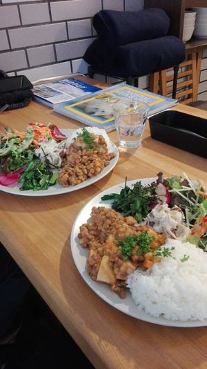 Set lunch at Kuppila in Nara