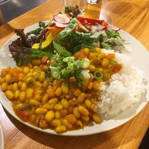 White bean curry  at Kuppila in Nara