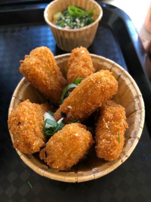 Nuggets with OG sauce  at Lekker Vegan - Harrington in Cape Town