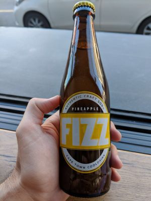 One of the many drinks options at Lekker Vegan - Harrington in Cape Town