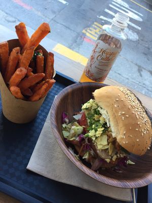 You need two hands! at Lekker Vegan - Harrington in Cape Town