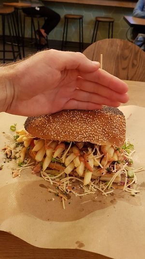 Half gatsby at Lekker Vegan - Harrington in Cape Town