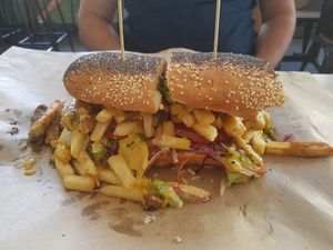 This is a small! at Lekker Vegan - Harrington in Cape Town