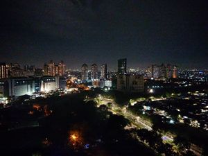 View from balcony at The Silk Route in Jakarta