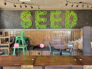 No in restaurant dining, but still good food. at Seed Shack in Gilbert