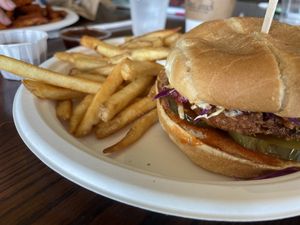 Chik’n Burger  at Seed Shack in Gilbert