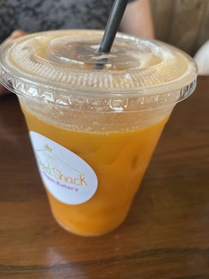 Thai iced teaa  at Seed Shack in Gilbert