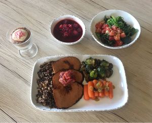 Christmas Eve dinner December 2016 at Seed Shack in Gilbert