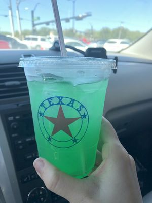 Lime Cucumber Mint Lemonade   at Jeff's Vegan in Frisco