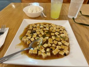 Mapo Tofu  at Jeff's Vegan in Frisco