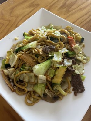 Chow mein 💚 #Veganuary at Jeff's Vegan in Frisco