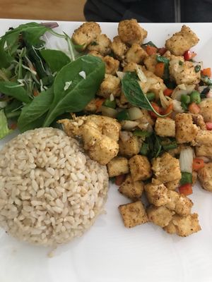 Spicy Salt & Pepper Tofu at Jeff's Vegan in Frisco