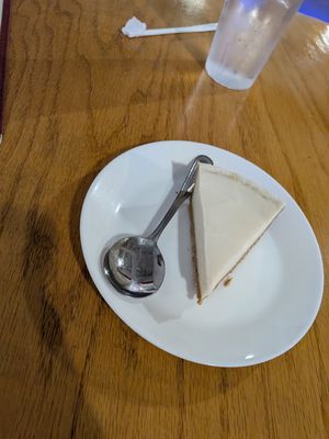 Cheesecake at Jeff's Vegan in Frisco
