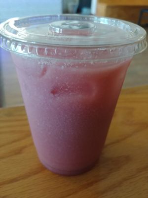 $3.95 Pink Lady: Really Nice, not too heavy. Fruity, good combination of slightly tart and sweet. A bit creamy. at Jeff's Vegan in Frisco