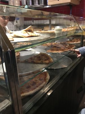 The pizzas are pre-made and heated up  at DiFontaine's Pizzeria in Dublin