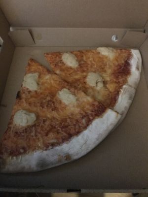 Vegan slices   at DiFontaine's Pizzeria in Dublin