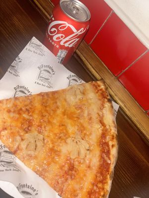 Margarita slice   at DiFontaine's Pizzeria in Dublin