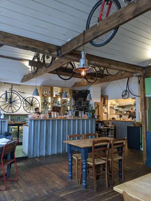 Interior at The Handle Bar in Oxford