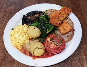 Vegan Brunch at The Handle Bar in Oxford